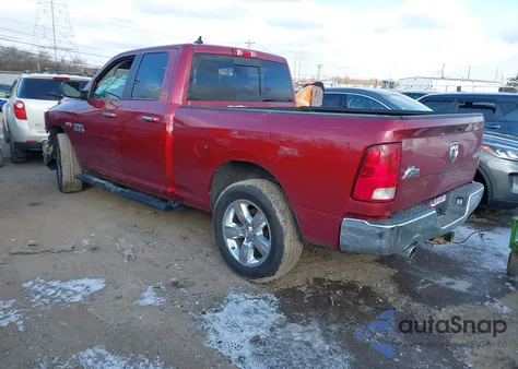 2015 Ram 1500 Big Horn из США, поврежденный, VIN 1C6RR7GTXFS588743